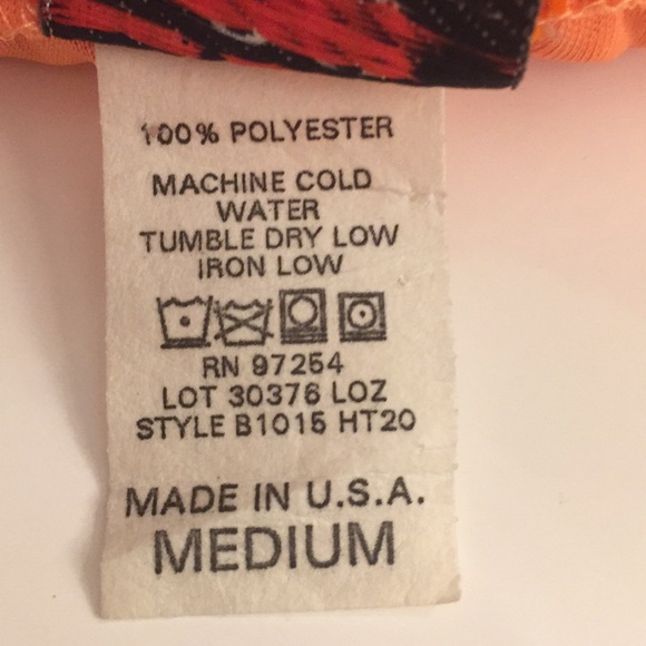 SOLD - One Clothing Orange Knit Skirt Medium - Picture 9 of 9